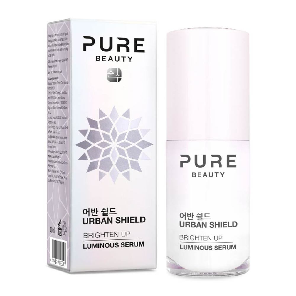 Pure Beauty Urban Shield Brighten Up Luminous Serum 30ml Watsons Singapore